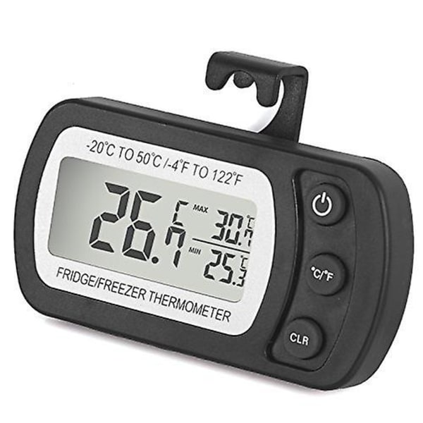 Køletermometer Køleskab Digital Vandtæt fryser Termometer LCD Display