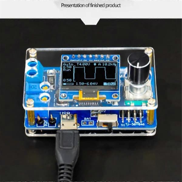DIY Mini Digitalt Oscilloskop Kit STC8K8A Mikrokontroller Elektronisk Träning Svetsövningsdelar