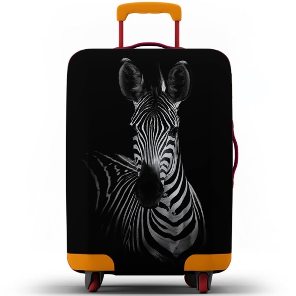 Painettu matkalaukkusuojapussi, pölynkestävä suojus Zebra L