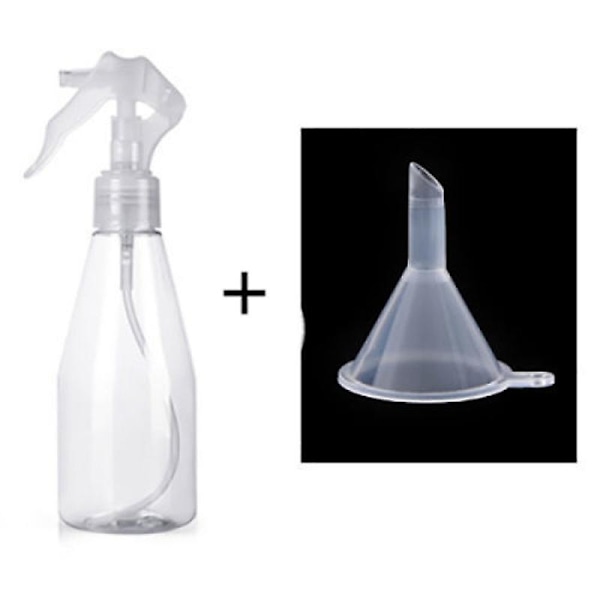 200 ml liten genomskinlig sprayflaska bärbar sprayflaska 3Pcs