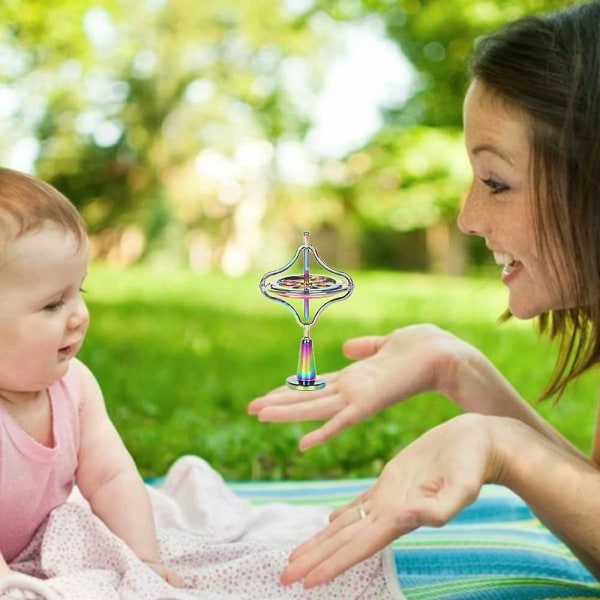 Gyroskopisk snurretop, fingerspids gyroskop legetøj balance spinner gyroskop legetøj