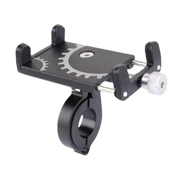 sort Universal Telefonholder Justerbar Cykel GPS Holder Beslag Vugge Klemme til Mountainbike