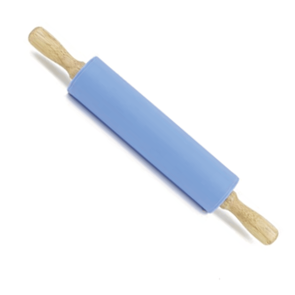 23cm Kjevle Non-stick Silikonoverflate Tregrep