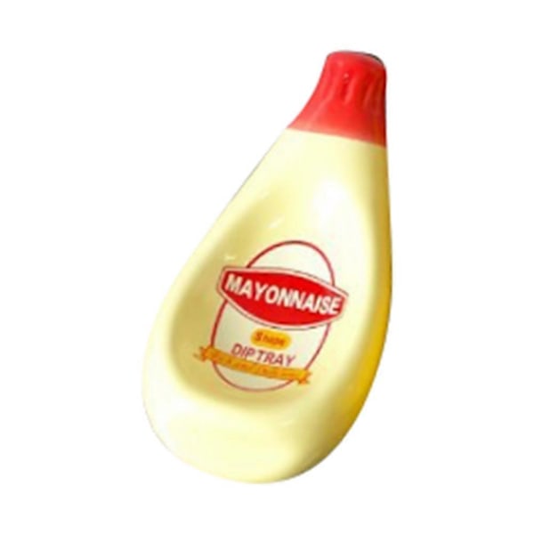 Unika Formade Keramiska Dippsås Skålar, Sallads Ketchup Tallrikar, Söta Senaps Tallrikar Trendig Bordsdekoration Porslin A