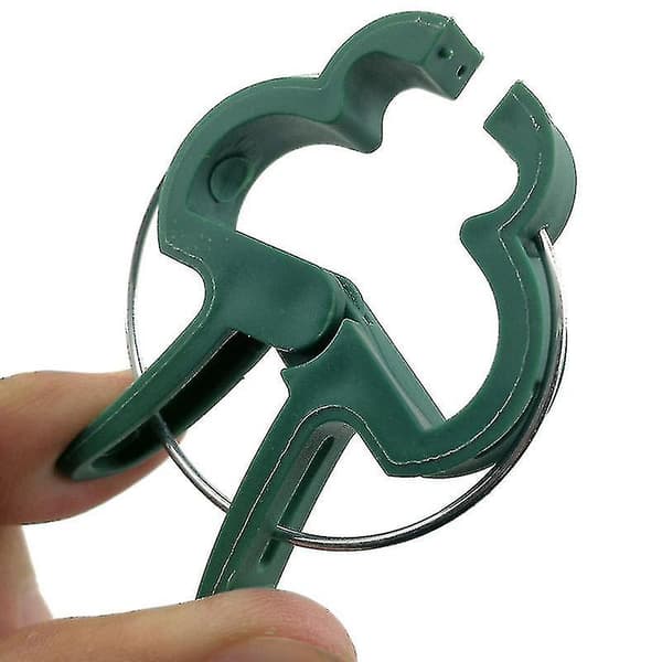 100 st återanvändbara växtstöd för trädgårdsväxter, små + stora