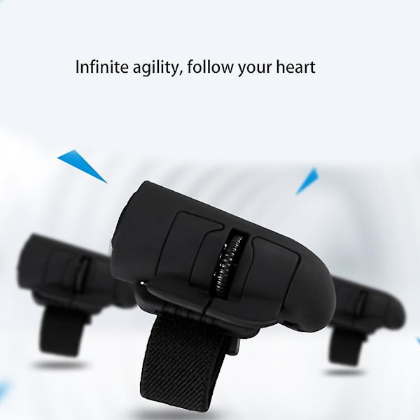 2.4G trådløs mus kreativ trådløs finger lat mus datamaskin mobiltelefon nettbrett ring mini Bluetooth mus
