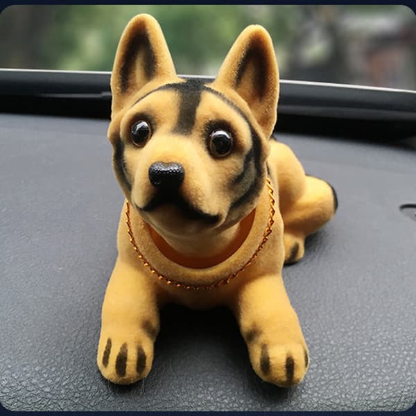 Bil Bobblehead Dukke Bil Bobblehead Hundehode Dukke Egnet for Biler