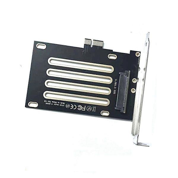 SFF-8639 U.2 U.3 - PCIE 3.0 4.0 X1 -sovitinkortti, sovitin emolevyn paikka PCIEX1, monitoimisovitinmoduuli