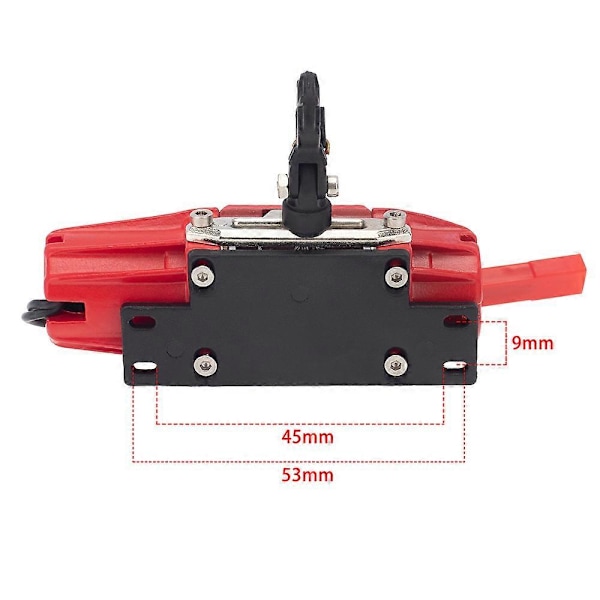 Metallvinsj med CH3 3-kanals trådløs fjernkontrollsystem for 1/10 RC Crawler Car Axial SCX10 -4,1