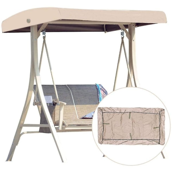 Vaihtokatto Garden Swing Universal Swing Roof, 2-3 paikkainen beige