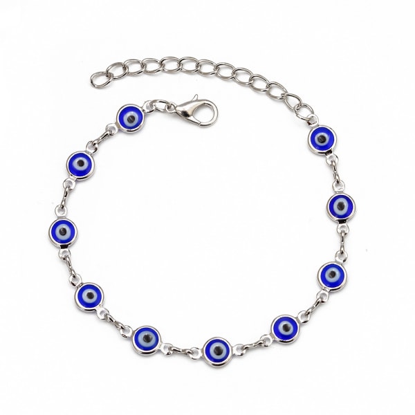 3 st armband kvinnliga onda ögat armband blå öga smycken