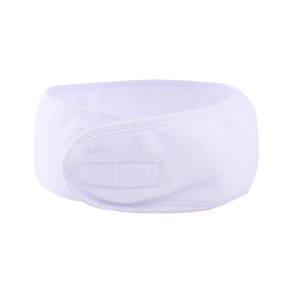 3 st Facial Spa Hårband - Makeup Dusch Bad Wrap Sport Hårband Frotté White