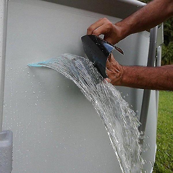 Ultra-resistent vandafvisende og vandtæt klæbebånd transparent Flex Tape Black 30cm