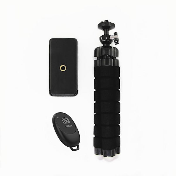 Kamera Stativ Octopus Stativ Selfie Kamera Sett Egnet For Monopod Stativ Med Fjernkontroll Telefonholder