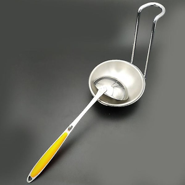 Rustfrit skeholder i rustfrit stål til gryder og suppeskeer