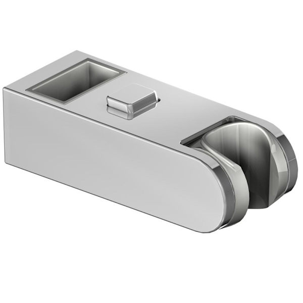 30*15 ABS galvaniseringsformelstang, firkantet glidende brusebadshylde, centergaffelbeslag