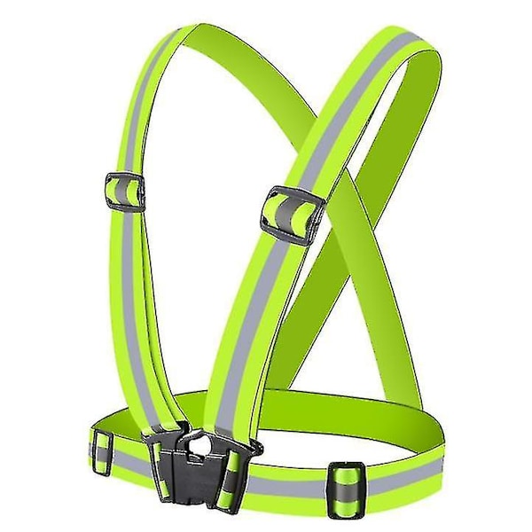 Høy synlighet reflekterende striper sikkerhetsvest Gilet orange 4x1.5cm