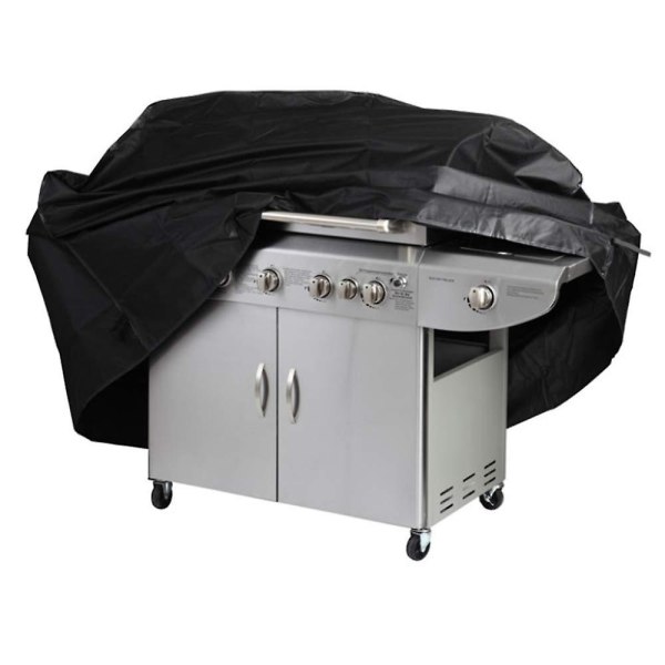 170x61x117cm Grillöverdrag, Bbq Grillöverdrag 190t Oxfordtyg Vattentät Uv-resistent Dammtät Bbq-överdrag