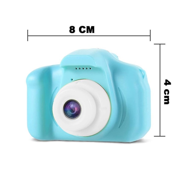 Barnkamera Barn Digitalkameror Videokamera Toddler Blue