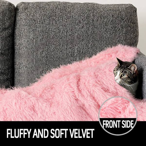 Ylellinen pehmeä koiranpeitto, erittäin pehmeä ja lämmin Sherpa-fleece-lemmikkipitto koirille ja kissoille, pehmoinen turkisjäljitelmä pentupeitto