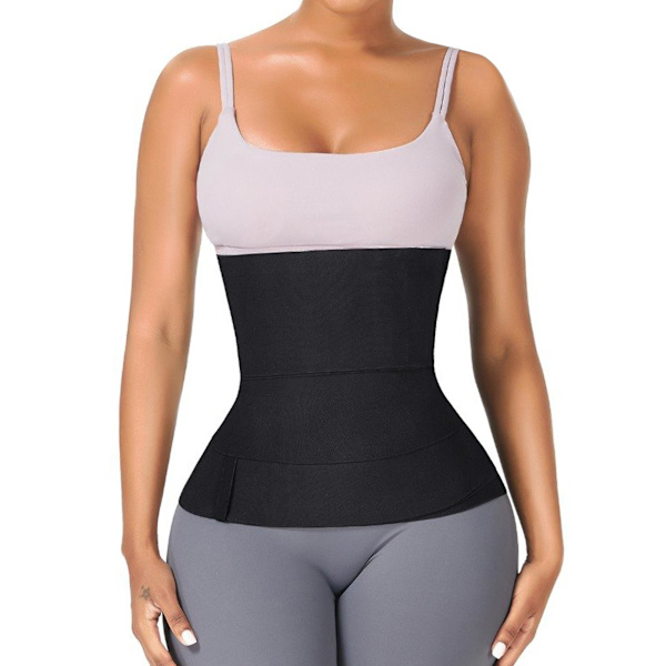 Midjestøttestropp, justerbar sport midjetrimmer, slankende body shaper-stropp for kvinner og menn XL