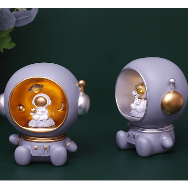 Astronaut Natlampe Rumlampe Soveværelse Dekoration Pengeforbud