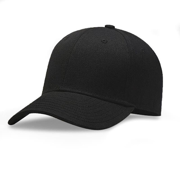 Hvit Baseball Cap - Enkelt - Menn