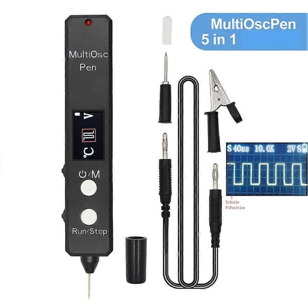 Multifunktionell Testare Oscilloskop Multimeter Värmekamera Högprecisions Voltmeter Resistansmätning Diod
