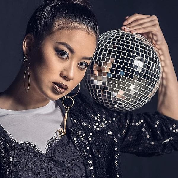 2 st spegeldiscokula 70-tals discofest hängande kula