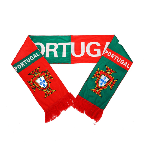 2022 VM-fansen forsyninger Qatar VM-skjerf Portugal