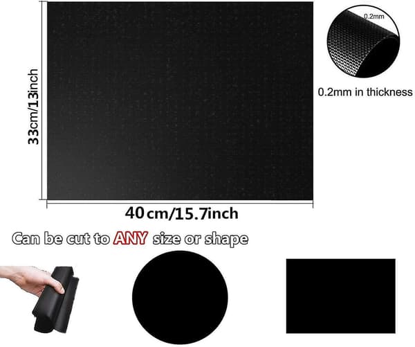 Grillimatto, tarttumattomat grilliarkit, 5 pakkausta