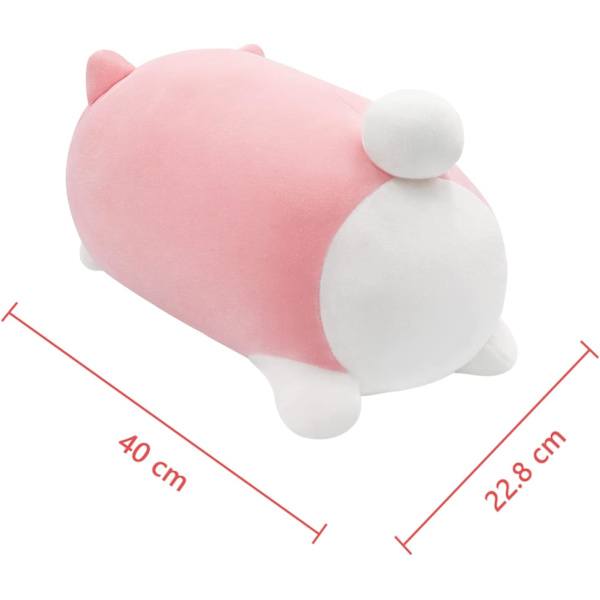 Stor plysjkatteleke, kattebamser - store utstoppede kattedyr plysjleker, katteleker for jente, plysjkattunge, 40 cm