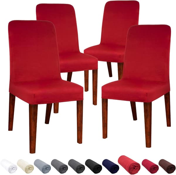 Moderne spisestoltrekk elastisk vaskbart elastisk stol