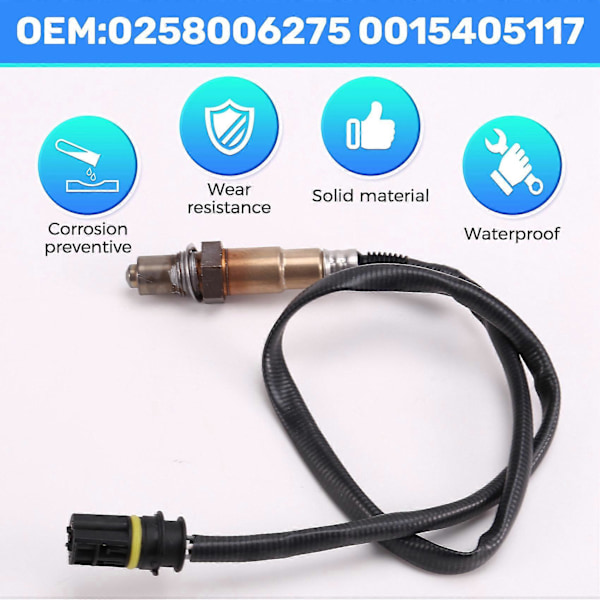 Syresensor 0258006275 0015405117 för - A140 A160 A190 A208 A209 A210 C32 C180 C200 C208 C209 C240 C280