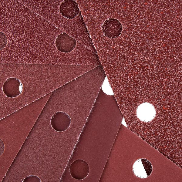 120 Grit Sander Sandpaper Sheet, 8 Hål, 185 X 95mm Sandpapper Pad, Hook & Loop Sandpapper, 20 Pack 60 grit