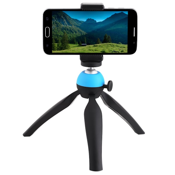 Mini Tripod Projektorstativ med 360 Graders Roterbart Projektionshuvud