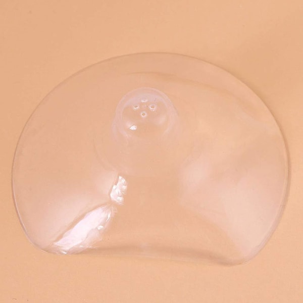 Amningsmössor i silikon Bröstvårtor med skyddslåda Paket med 2