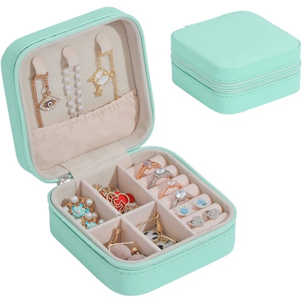 Mini Smyckeskrin Resor Barn Flickor Smyckeförvaringslåda för N