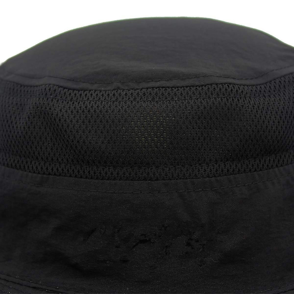 Unisex bredbrättad hatt, Upf 50+ vattentätt solskydd, sommar UV-skydd Boonie hatt Black