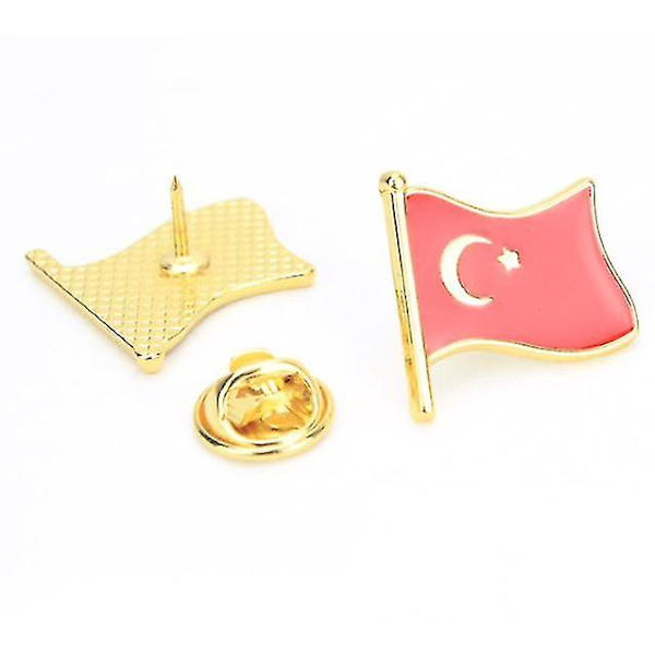 Rintaneula Liput Pins Maan Merkit Emali Pins2kpl china