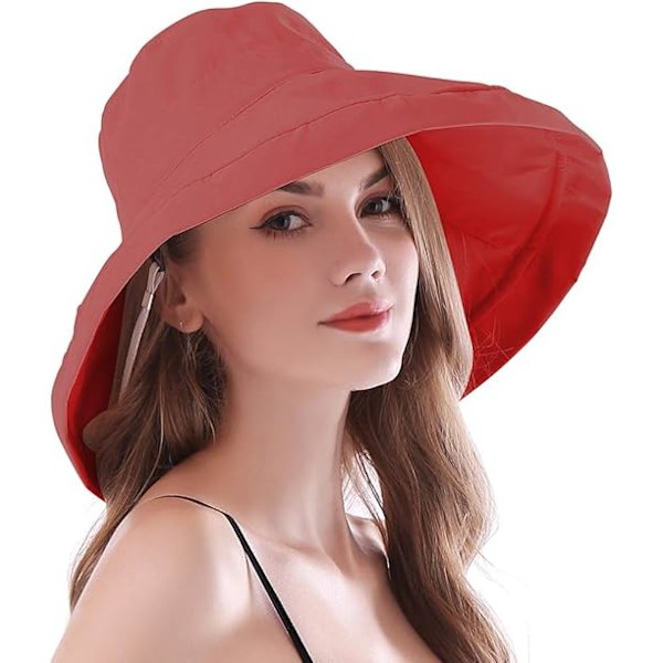 Wide Brim Sun Hats for Women Sun Bucket Hat with UPF 50+ Protection Packable