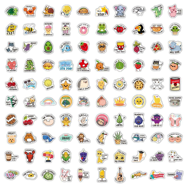 200 Pun Reward Stickers Cute Reward Stickers for Kids Teachers