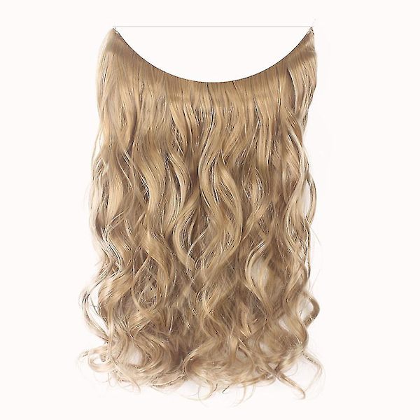 Fashion Tjocka Clip In Hårförlängningar Raka Lockar Full Head Hairpiece Clip