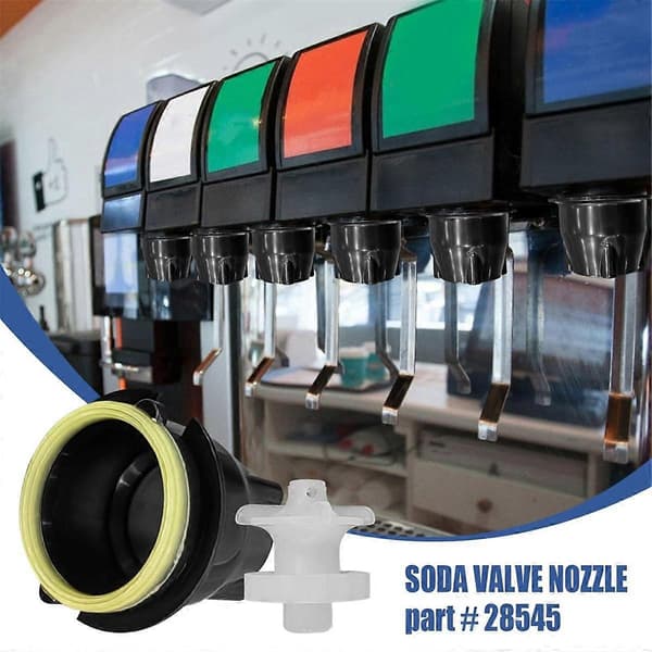 4 stk. LEV 3.0 ventilmunnstykke 28545 diffusor intern mikserdel 28368 makerdeler for juicedispensere