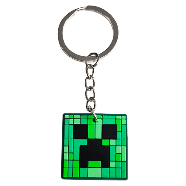 10-piece Minecraft keychain pendant schoolbag pendant