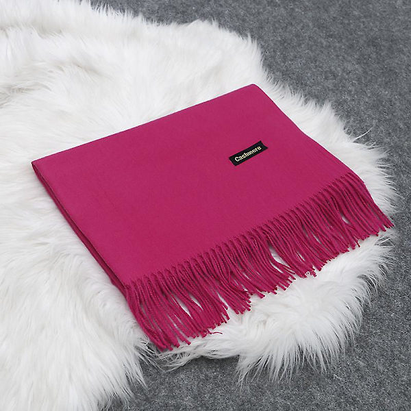 Cashmere Uld Sjal Wraps Tyk Blød Pashmina Tørklæde Cashmere Tørklæder Til Kvinder Stor Størrelse Tørklæde Hovedtørklæder Til Kvinder 17
