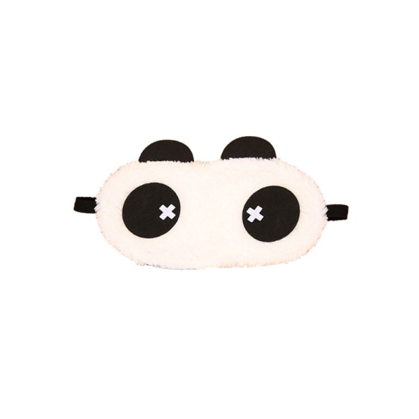 Plysch sömnmasker Nattmask för barn Panda ögonmask för barns sömnmask för djur Mjuk och andas för hem, kontor, resor, tupplur, meditation