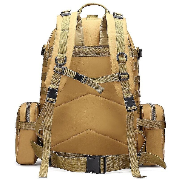 50l Tactical Reppu Military Molle Bag 1000d Nylon Reppu Sport Outdoor Travel Naamiointi Reppu ACU