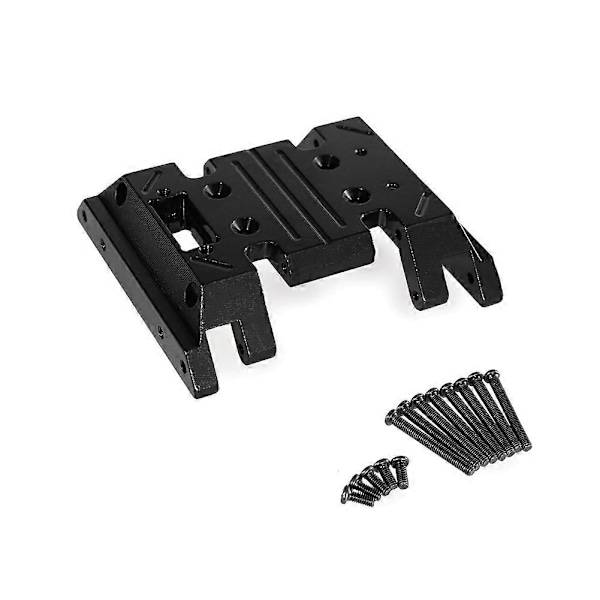 RC Bil Uppgradering Mellanvågsbox Bottenplatta Set för 1/12 MN128 MN86 G500 RC Bil Delar Svart