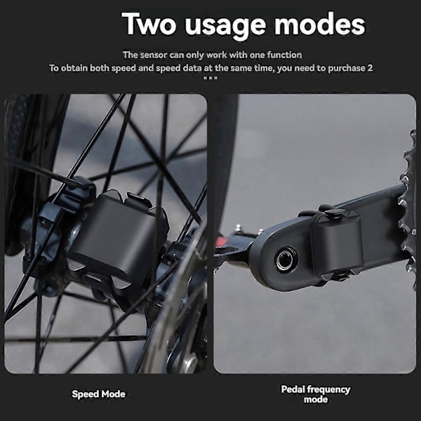 Cykel Hastigheds-/Sensor ANT+/Bluetooth Dual Sensor Vandtæt Trådløs Speedometer Cykeltilbehør